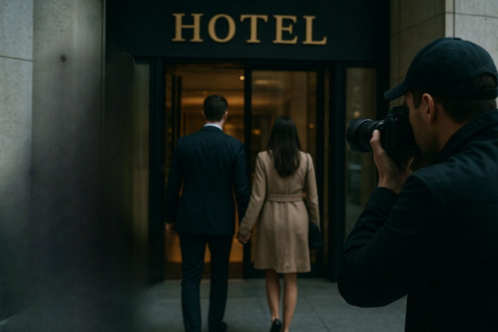 infidelity- physical surveillance